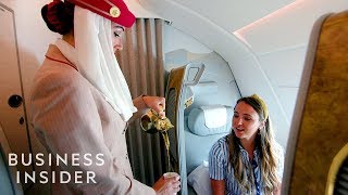 What First Business And Economy Classes Are Like On Emirates  Business Insider [upl. by Kendry]