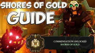 Sea of Thieves Tall Tales How to complete the Shores of Gold  GUIDE [upl. by Halle]