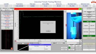 Tensile Test  Universal Testing Machine  Video Extensometer  Dak System Inc [upl. by Elicul]