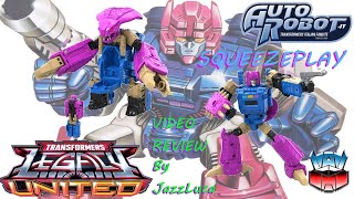 SQUEEZEPLAY G1 Transformers Generations LEGACY UNITED Deluxe Video recensione review ITA [upl. by Royd]