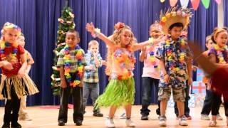 Mele Kalikimaka Christmas Program at School Kindergaten [upl. by Naie]