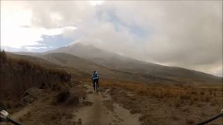 Chimborazo Volcano Mountain Bike Descent [upl. by Airdnahc520]