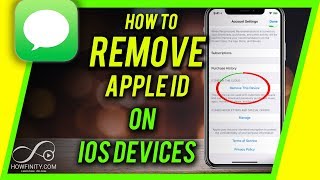 How to Remove Apple ID from iPhone [upl. by Ecallaw]