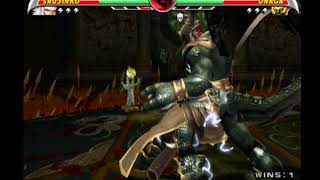 Mortal Kombat Deception  Onaga vs Shujinko  Boss Fight  Ending [upl. by Rekab]