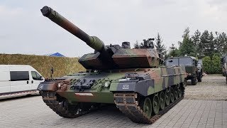 Leopard 2A5 Main Battle Tank  Outside and Inside [upl. by Viradis]