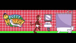 Potty Monkey Uses the Potty [upl. by Ahsima]