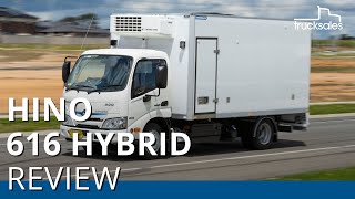 Hino 300 Series 616 Hybrid 2020 Review  trucksales [upl. by Leckie932]