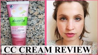 First Impresson Alverde CC Cream  Review │ LenaHillOnTour [upl. by Ayotac]