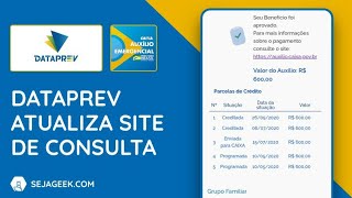 ATUALIZAÇÃO DATAPREV ENTENDA CADA MENSAGEM  PROGRAMADA  CREDITADA  ENVIADO PARA CAIXA  BLOQUEADO [upl. by Edmund]