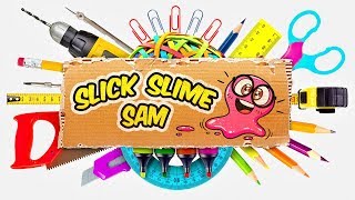 Slime Sam and 6 Cool Cardboard Creations [upl. by Rednave]