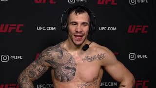 UFC 259 Aleksandar Rakic Postfight Interview [upl. by Alimac]