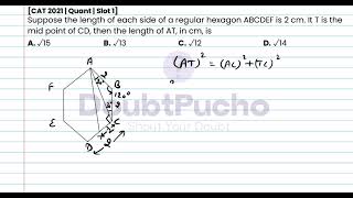 CAT 2024  CAT 2021 Quant Slot 1  Q2 Video Solution  doubtpucho [upl. by Popelka683]