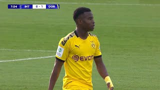 15 Year Old Youssoufa Moukoko is TOO GOOD 201920 [upl. by Mikael]