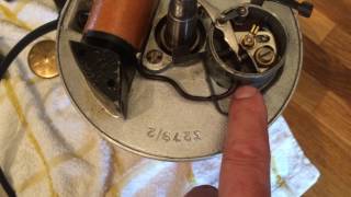 Coil replacement on a villiers midget two stroke engine [upl. by Nichols]