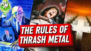 THE RULES OF THRASH METAL  100 Rules To Live By [upl. by Mair]