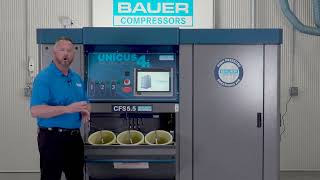 BAUER UNICUS®️ 4i Highest Quality AllInOne Compressor and Fill Station System [upl. by Nomihs]