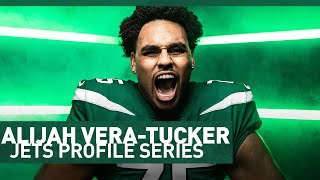 Official Jets Podcast Profile Series OL Alijah Vera Tucker  The New York Jets  NFL [upl. by Vano]