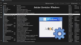 Como Iniciar Restablecer Servicios en Windows 11 y 10 Cuando Algo no está bien [upl. by Mit]