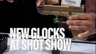 Glock debuted two new pistols at this years SHOT Show [upl. by Selassie112]