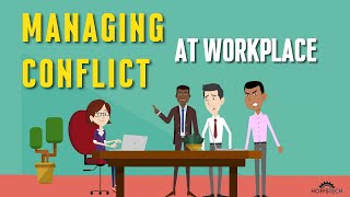 Managing Conflict Between Employees  Conflict Resolution in the Workplace  Workplace Conflict [upl. by Anitsuj46]