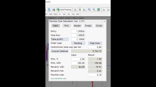 Free Position Size Calculator Download it today [upl. by Eentroc]