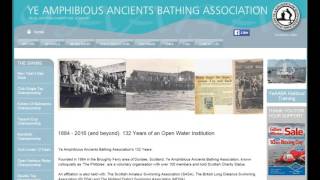 Phibbies open water swim from Olympia to Broughty Ferry  approx 1993 [upl. by Eedrahc]