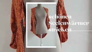 Seelenwärmer stricken  Tutorial [upl. by Bear]