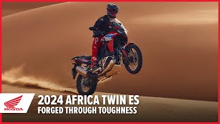 New 2024 CRF1100L Africa Twin with Electronic Suspension [upl. by Ollayos]