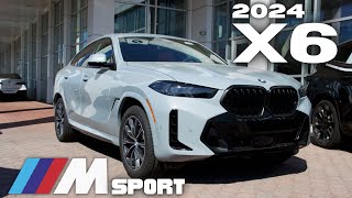 Walk Around and Overview 2024 BMW X6 xDrive40i The New Redesigned X6 LCI [upl. by Ameyn292]