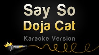 Doja Cat  Say So Karaoke Version [upl. by Angelico]