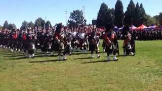 Fallen Firefighter Memorial Colorado Springs 2013 Pipes and Drums [upl. by Susannah]