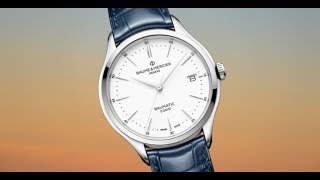 Great Affordable InHouse Movement Baume amp Mercier Clifton Baumatic [upl. by Anitnegra]