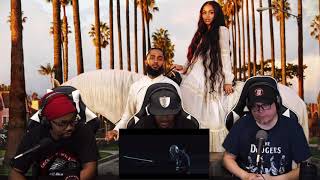 Nipsey Hussle  Hussle and Motivate  REACTION [upl. by Eniahpets]