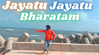 New Patriotic Dance Song  Jayatu Jayatu Bharatam Dance Choreography Semi Classical Patriotic Dance [upl. by Murton]