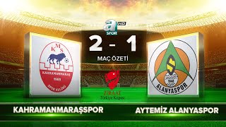 Kahramanmaraşspor 21 Aytemiz Alanyaspor  Maç Özeti [upl. by Arreic389]