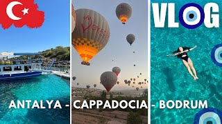 2 SEMAINES EN TURQUIE  Bodrum Cappadoce et Antalya [upl. by Hewes]