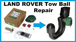 How to overhaul Land Rover Discovery 3amp4  Range Rover Sport tow bar ball hitch repair  Refurbish [upl. by Landmeier]