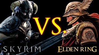 Skyrim vs Elden Ring [upl. by Narrat]