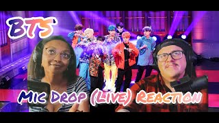 BTS  Mic Drop 방탄소년단 Live on SNL Reaction [upl. by Chladek263]