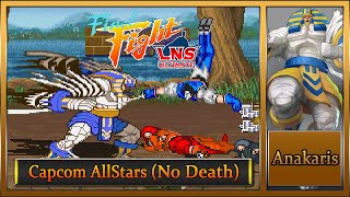 Final Fight LNS Ultimate V04 Capcom AllStars Hard Musou – Anakaris No Death [upl. by Kinchen]