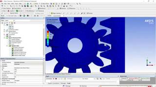 Ansys Workbench Rack and Pinion Gear Analysis [upl. by Enirolf793]