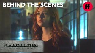 Shadowhunters  Behind The Scenes Season 2 The Institute  Freeform [upl. by Muire]