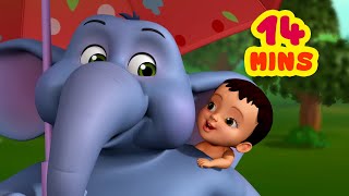 Cute Little Hati  The Elephant Rhyme  Bengali Rhymes for Children Collection  Infobells [upl. by Japha953]