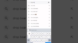 drop bear…  music dropbear fypシ゚ short shortsfeed google videoshort capcut [upl. by Diantha]