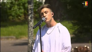 Loïc Nottet  MrMme Cérémonie Fête nationale 🇧🇪 [upl. by Lubbock]