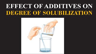 Effect of Additives on Degree of Solubilization  Chemistry Insights By Dr Usman  ChemClarity [upl. by Alecia]