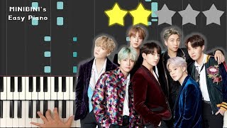 BTS 방탄소년단  Mikrokosmos 소우주 《Piano Tutorial》 ★★☆☆☆ Sheet [upl. by Yznyl550]