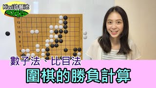 【圍棋教學】【初學】Kiwi許願池37圍棋的勝負計算 [upl. by Nereil]