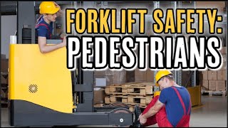 FORKLIFT SAFETY PEDESTRIANS [upl. by Olimreh]