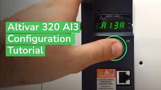 Configuring Altivar 320 for StartStop via Terminals and AI3 for Speed  Schneider Electric Support [upl. by Alahsal]